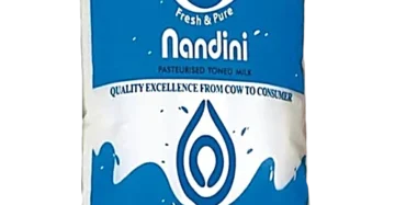 Nandini Pasteurised Toned Milk, 1 L Pouch